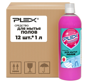 Средство для мытья полов PLEX 1 л x 12 шт