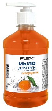 Мыло для рук с ароматом Мандарина PLEX 500мл 