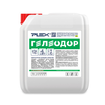 Нейтральное гелеобразное пенное моющее средство PLEX ГЕЛЕОДОР 5л