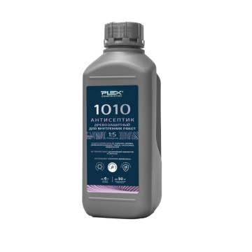 1010 Антисептик для внутренних работ PLEX 1л*12шт