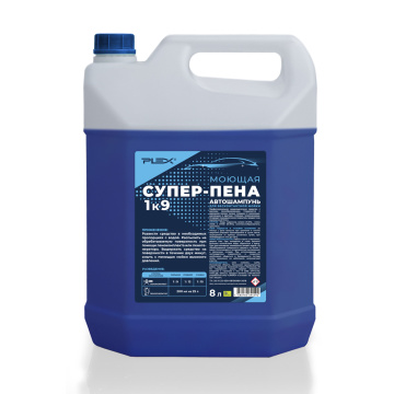 Моющая СУПЕР-ПЕНА PLEX 8 л синяя