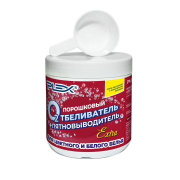 Порошок-пятновыводитель и отбеливатель PLEX EXTRA 600гр*6шт