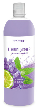 Кондиционер для белья с ароматом Вербены и Бергамота  PLEX 1л*12шт