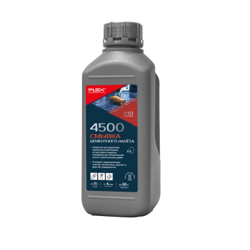 4500 Смывка цементного налёта PLEX 1л*12шт