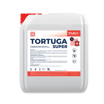 Готовое средство для ухода за кожей, шерстью и замшей PLEX Tortuga Super 5 л