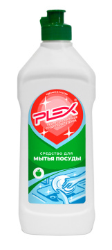 Средство для мытья посуды с ароматом Яблока PLEX 500мл*12шт 
