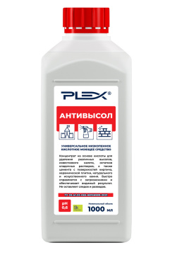 Универсальное низкопенное кислотное моющее средство PLEX 5л  БЫТ