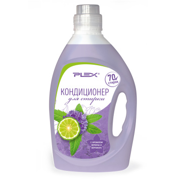 Кондиционер для белья с ароматом Вербены и Бергамота  PLEX 2.9л*4шт