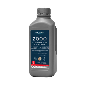 2000 Отбеливатель древесины PLEX 1л*12шт