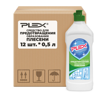 Средство для предотвращения образования плесени PLEX 500мл*12шт