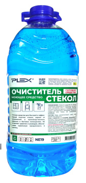 Очиститель стекол PLEX 5л  ПЭТ