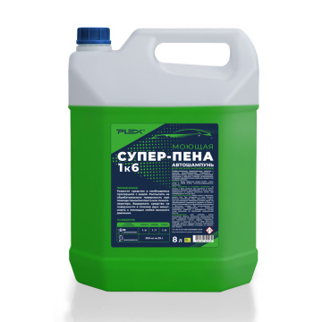 Моющая СУПЕР-ПЕНА PLEX 8 л зелёная