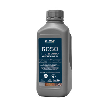6050 Грунтовка укрепляющая PLEX 1л*12шт