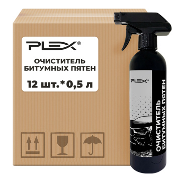 Очиститель битумных пятен PLEX PASS 500 мл x 12 шт