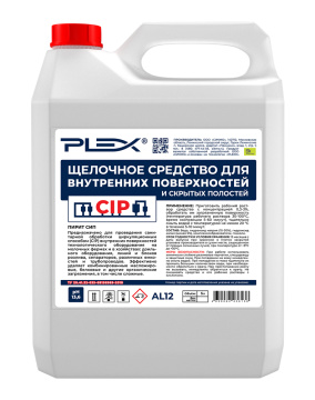 Щелочное средство для внутренних поверхностей PLEX ПИРИТ СИП 5л  БЫТ
