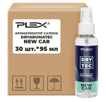 Ароматизатор салона PLEX DryAromaTec NEW CAR 95мл*30шт