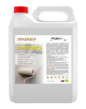 PLEX ПРАЙМЕР  грунт-антиплесень 5л 
