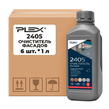 Очиститель фасадов PLEX 2405 1 л x 6 шт