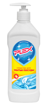 Средство для мытья посуды с ароматом Лимона PLEX 500 мл с дозатором