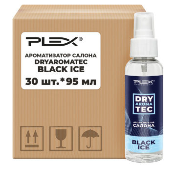 Ароматизатор салона PLEX DryAromaTec BLACK ICE 95мл*30шт