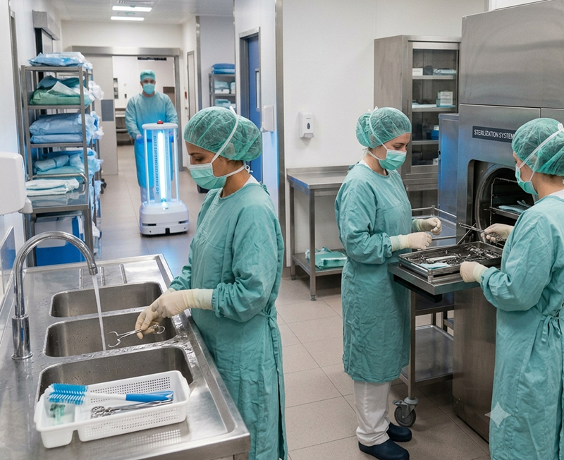Дезинфекция в медицине: роль моющих средств в санитарной обработке - фото 1