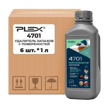 Удалитель запахов с поверхностей PLEX DryFreshFog 4701 1 л x 6 шт