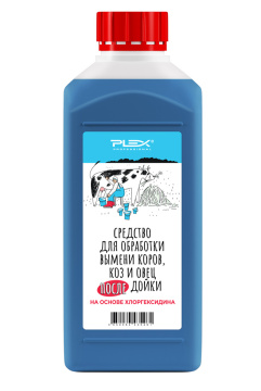 Средство для обработки вымени после дойки PLEX PROTECTION X 3000 1л*12шт