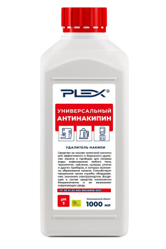 Удалитель накипи PLEX 5л  БЫТ