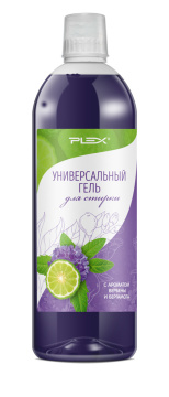 Универсальный гель для стирки с ароматом Вербены и Бергамота PLEX 1л*12шт