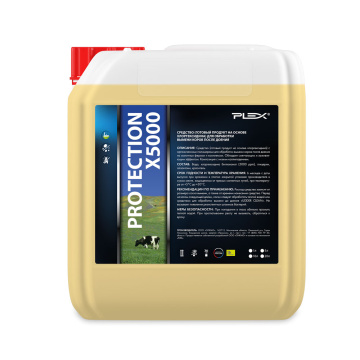 Средство для гигиены вымени коров PLEX PROTECTION X5000 5 л