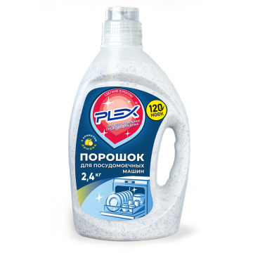 Порошок для посудомоечных машин PLEX 3.3кг*4шт