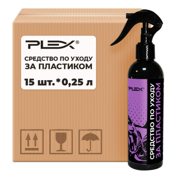 Средство по уходу за пластиком PLEX POLITURE 250мл*15шт 