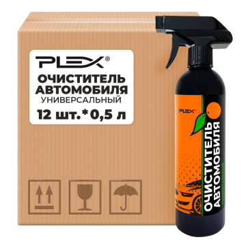 Универсальный очиститель PLEX PASS CITRON 500 мл x 12 шт