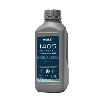 1405 Антисептик невымываемый с биоцидами PLEX 1л*12шт