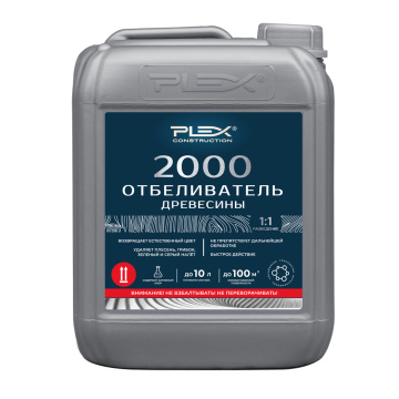 Отбеливатель древесины PLEX 2000 5 л