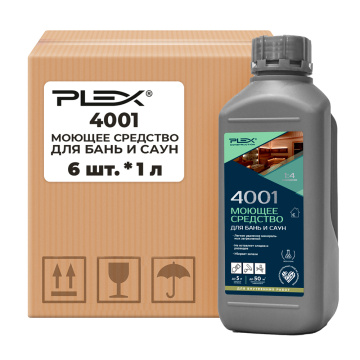 Моющее средство для бань и саун PLEX 4001 1 л x 6 шт