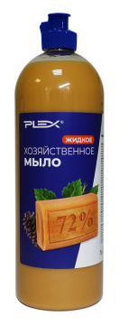 Хозяйственное мыло жидкое PLEX 1 л