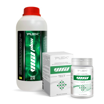 VIRU PLEX 10л + Индикаторный набор для  PLEX VIRU