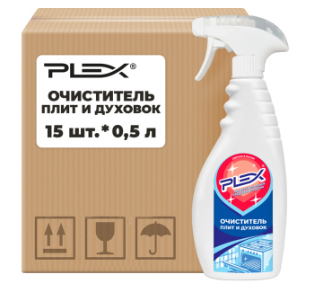 Очиститель плит и духовок PLEX 500мл*15шт