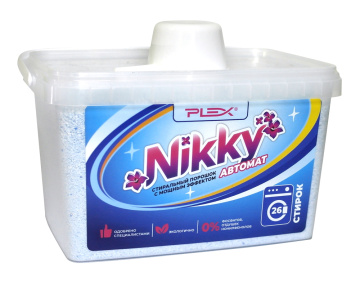 Порошок для стирки PLEX NIKKY 2 кг